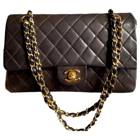 brown Chanel bag colors